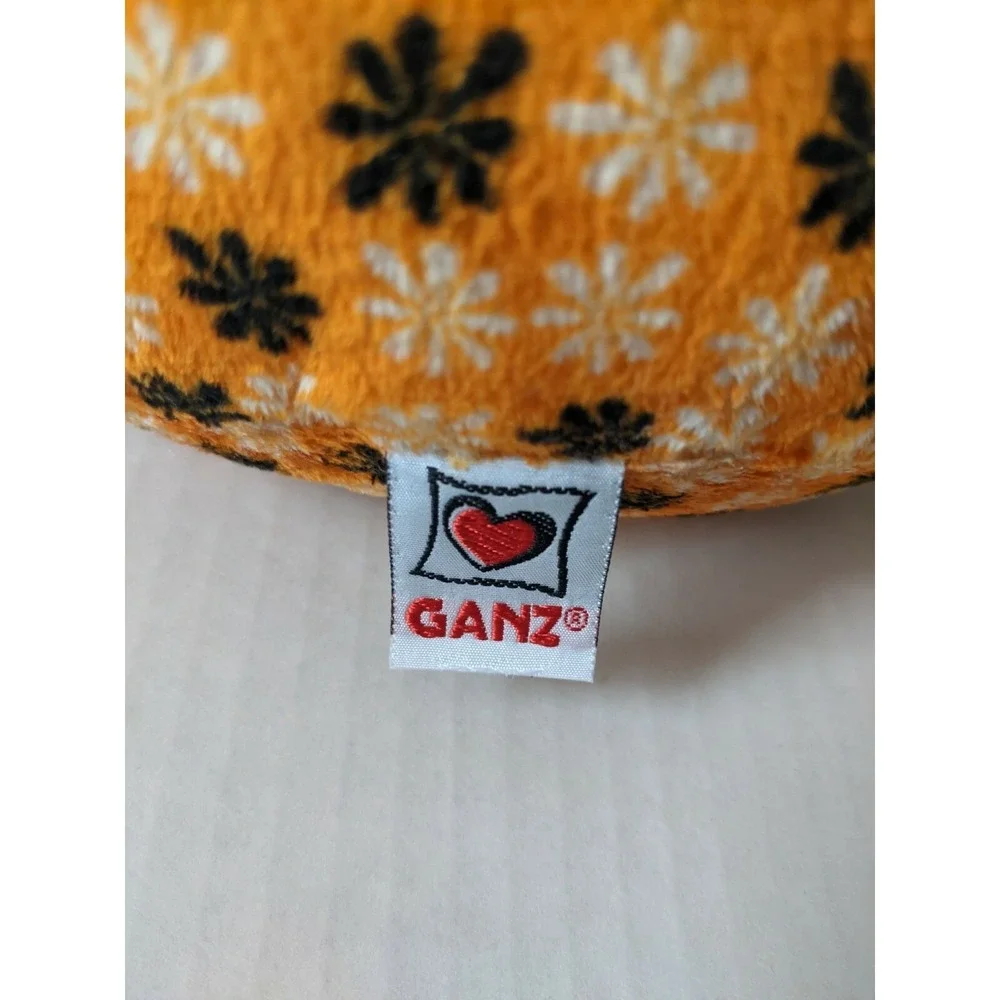 Ganz Bellapops Bat Halloween Black Orange Vampire Stuffed Toy Doll Plush 10
